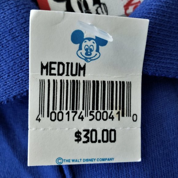 Walt Disney World - Vintage 25th Anniversary Polo Shirt NWT - Blue Men's Medium - Picture 6 of 8
